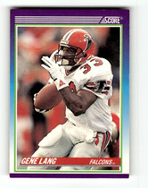 1990 Score Base Set #449 Gene Lang