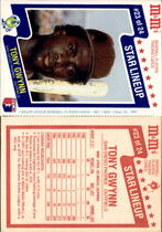 1987 M & Ms Star Lineup #23 Tony Gwynn
