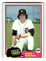 1981 Topps Base Set #358 Mark Wagner