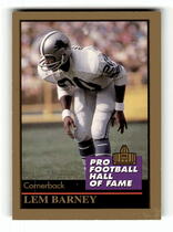 1995 ENOR Pro Football HOF 180 #161 Lem Barney