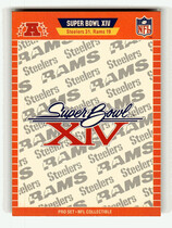 1989 Pro Set Super Bowl Logos #14 Super Bowl XIV