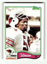 1982 Topps Base Set #470 E.J. Junior