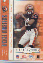 2000 Leaf Rookies and Stars Ticket Masters #TM7 Akili Smith|Peter Warrick