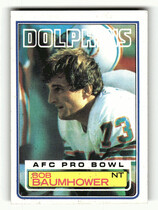 1983 Topps Base Set #309 Bob Baumhower