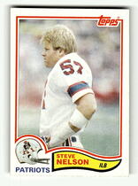 1982 Topps Base Set #158 Steve Nelson