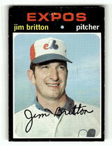 1971 Topps Base Set #699 Jim Britton