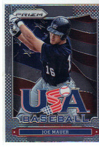 2013 Panini Prizm USA Baseball #USA2 Joe Mauer