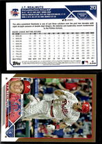 2023 Topps Gold #293 J.T. Realmuto