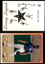 1990 Living Legends Orange Border #NNO Bo Jackson