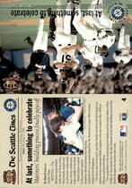 1995 Pacific Mariners #4 Mariners Win The We