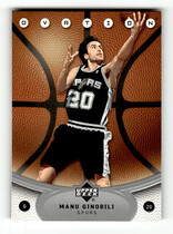 2006 Upper Deck Ovation #73 Manu Ginobili