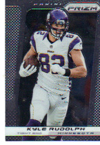 2013 Panini Prizm #125 Kyle Rudolph