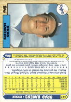 1987 Topps Traded #44T Brad Havens