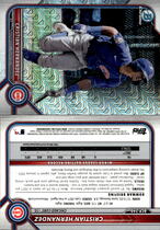 2022 Bowman Chrome Mega Box (Mojo Refractor) #BCP-240 Cristian Hernandez
