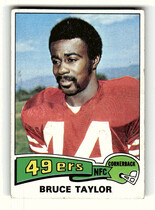 1975 Topps Base Set #418 Bruce Taylor