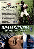 2000 Fleer Tradition Grasskickers #4GK Mike Piazza