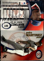 2001 Fleer E-X #83NPT Pedro Martinez