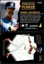 1996 Pinnacle Power #17 Eddie Murray