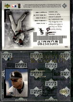 2001 Upper Deck Superstar Summit #SS4 Frank Thomas