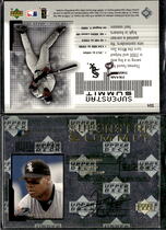 2001 Upper Deck Superstar Summit #4 Frank Thomas