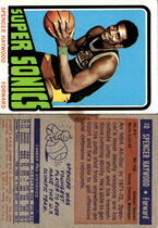 1972 Topps Base Set #10 Spencer Haywood