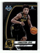 2024 Bowman Chrome University #50 Langston Love