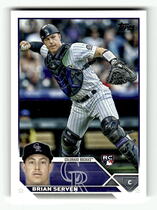 2023 Topps Base Set #41 Brian Serven