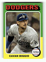 2024 Topps Heritage High Number #521 Cavan Biggio