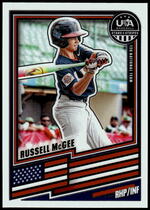 2026 Panini Prizm Stars & Stripes #125 Russell Mcgee