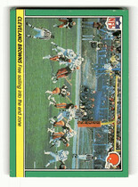1984 Fleer Team Action #11 Browns