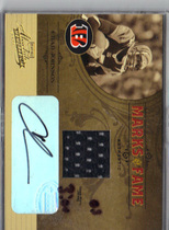 2005 Playoff Absolute Mem. MOF Material Autos Prime #4 Chad Johnson