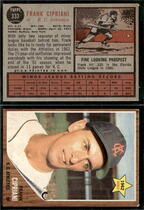 1962 Topps Base Set #333 Frank Cipriani