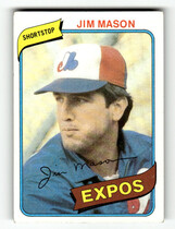 1980 Topps Base Set #497 Jim Mason