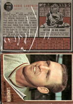 1962 Topps Base Set #279 Hobie Landrith