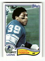 1982 Topps Base Set #352 Leonard Thompson