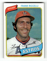 1980 Topps Base Set #247 Frank Riccelli