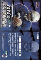 2000 Fleer Mystique Big Buzz #2BB Shaun Alexander