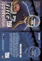 2000 Fleer Mystique Big Buzz #3BB Ron Dayne