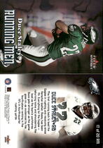 2000 Fleer Mystique Running Men #17RM Duce Staley