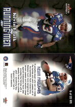 2000 Fleer Mystique Running Men #6RM Kevin Faulk