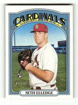 2021 Topps Heritage High Number #549 Seth Elledge