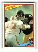 1984 Topps Base Set #168 Jack Lambert