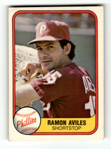 1981 Fleer Base Set #23 Ramon Aviles