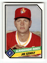 1989 CMC Albuquerque Dukes #19 Joe Szekely