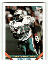 1993 Topps Base Set #617 Jarvis Williams