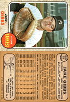 1968 Topps Base Set #89 Jake Gibbs