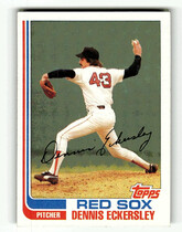 1982 Topps Base Set #490 Dennis Eckersley