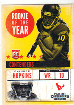 2013 Panini Contenders ROY Contenders #2 DeAndre Hopkins