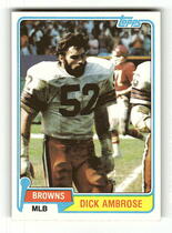 1981 Topps Base Set #298 Dick Ambrose