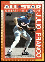 1990 Topps Base Set #386 Julio Franco